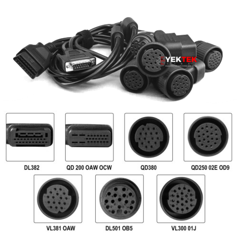 VAG Grubu DSG Şanzıman Bench OBD Kabloları