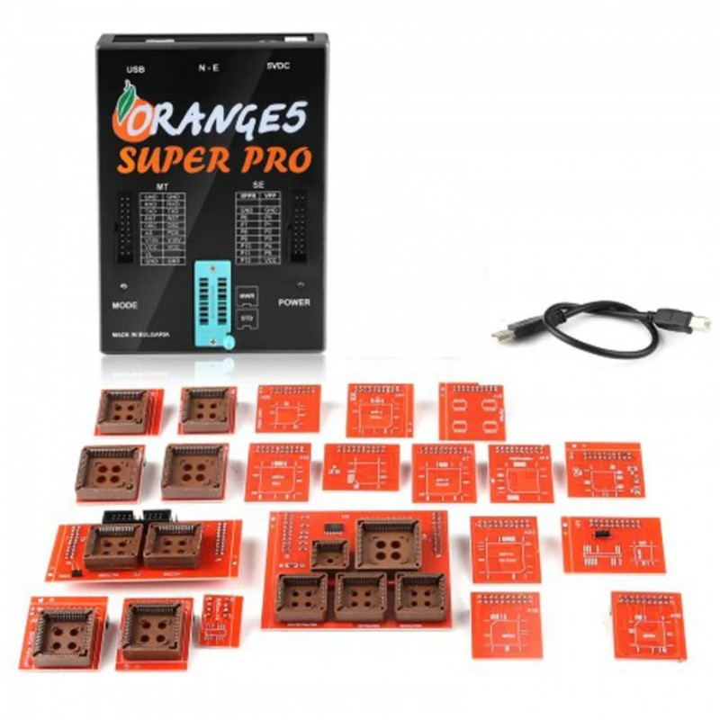 Orange 5 süper Pro V1.35 ECU programlama aracı Full açık + Ücretsiz Uzaktan Kurulum