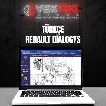 Türkçe Renault Dialogys Tamir, Bakım Ve Elektrik Şeması Katalog Yazılımı v4.90