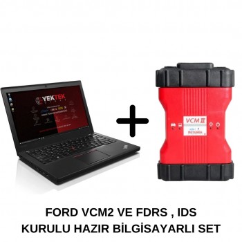 FORD VCM 2 ONLINE IDS ve FDRS Kurulu Hazır Bilgisayar + LENOVO X SERİSİ