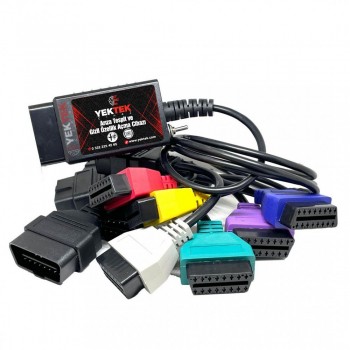Fiat grubu MultiEcuScan Gizli Özellik Açma Cihazı ve 6'lı kablo seti