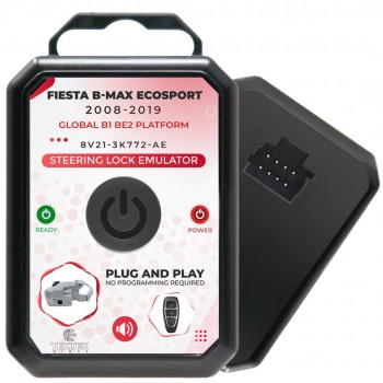 Ford Fiesta B-MAX EcoSport 2008-2019 Global B1 BE2 Platform Direksiyon Kilidi Emülatörü Simülatörü - Tak & Çalıştır