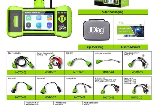 JDiag: Türkiye’de En Çok Tercih Edilen Motosiklet Arıza Tespit Cihazları