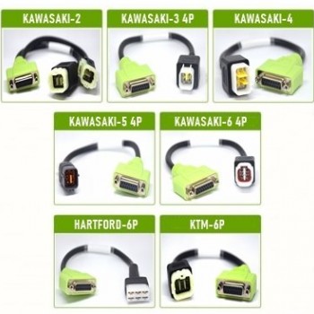 Jdiag Standarttan Full'e Geçiş 7 motor bağlantı kabloları