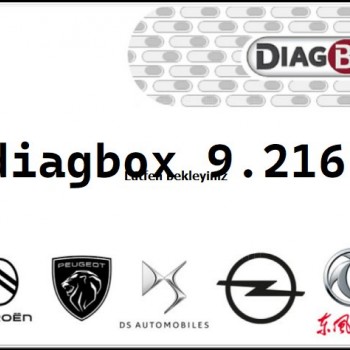 PEUGEOT, Citroën, Opel ve Vauxhall Diagbox V9.216 Yazılım Kurulumu - 2025 Güncel Sürüm