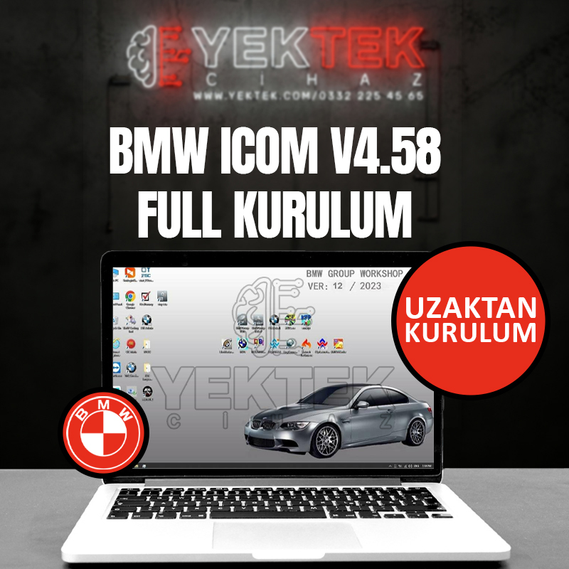 BMW ISTA-D ISTA-P Uzaktan Yazılım Kurulumu ve Aktivasyonu