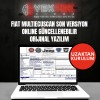 Fiat MultiEcuScan Son Versiyon Online Güncellenebilir Orijinal Yazılım