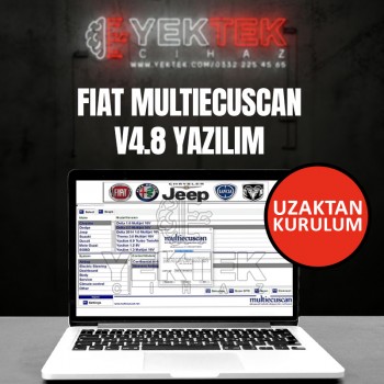 Fiat MultiEcuScan V4.8 Yazılımı