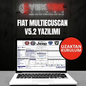 Fiat MultiEcuScan V5.2 Yazılımı