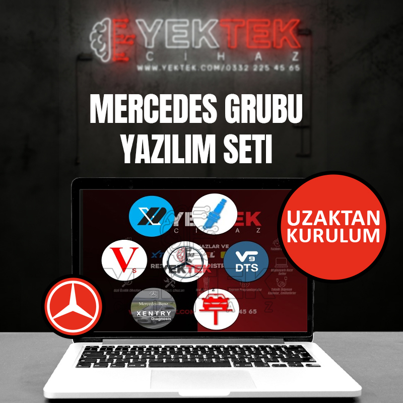Mercedes Grubu Türkçe Yazılım Seti
