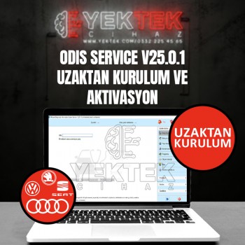 ODIS Service V25.0.1 Uzaktan Kurulum ve Aktivasyon