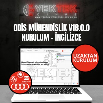 ODİS MÜHENDİSLİK V18.0.0 KURULUM - İNGİLİZCE