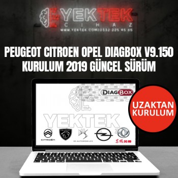 PEUGEOT CITROEN OPEL DIAGBOX V9.150 KURULUM 2019 GÜNCEL SÜRÜM