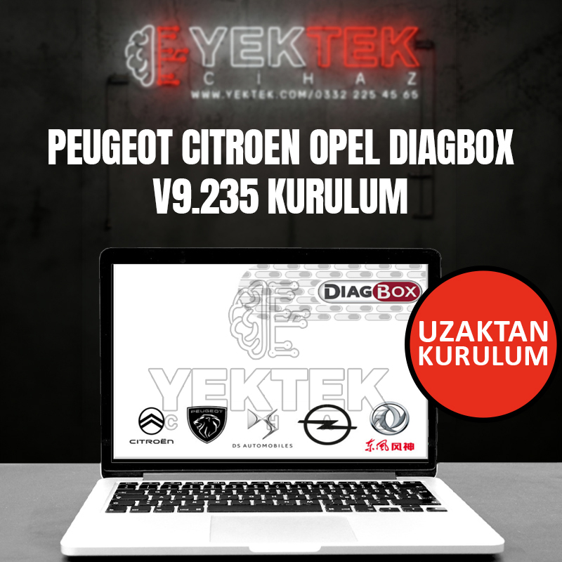 PEUGEOT CITROEN OPEL DIAGBOX V9.235 KURULUM