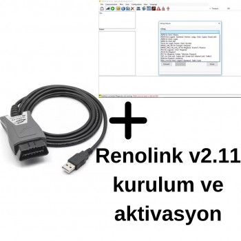 Renault Renolink + Uzaktan Ücretsiz Kurulum v2.11