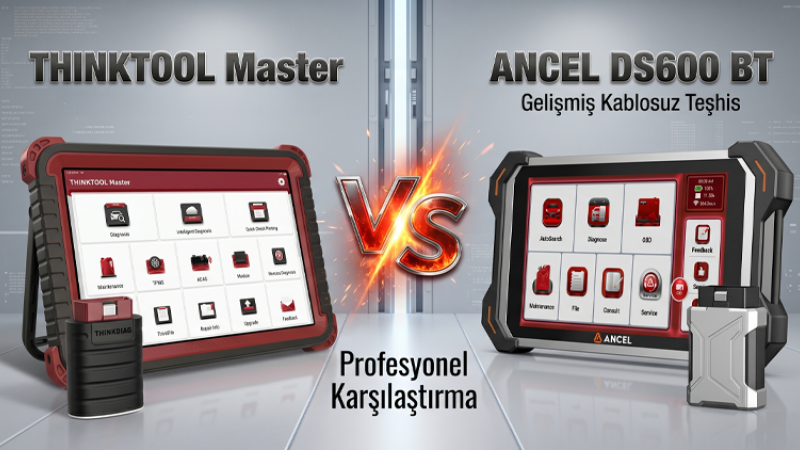 Profesyonel Arıza Tespitinde Karar Anı: Thinktool Master ve Ancel DS600 BT Karşılaştırması