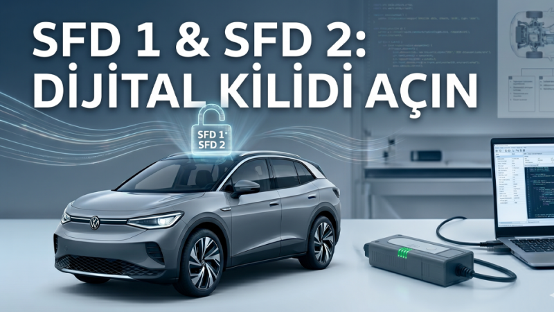 VAG Grubu Araçlarda SFD Kilidi Rehberi: SFD1, SFD2 ve Çözüm Yöntemleri