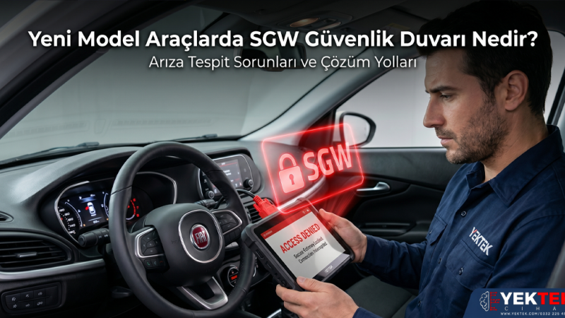 Yeni Nesil Araçlarda Arıza Tespit Zorluğu: SGW Güvenlik Duvarı Nedir ve Nasıl Aşılır?
