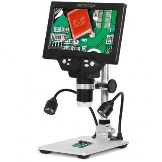 Elektronik Devre Tamiri İçin Kaliteli Renkli Ekranlı Dijital Büyüteç Mikroskop 1200X