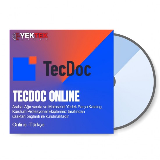 Tecdoc Online Türkçe Otomobil, Ağır Vasıta ve Motosiklet Yedek Parça Katalog Programı Online