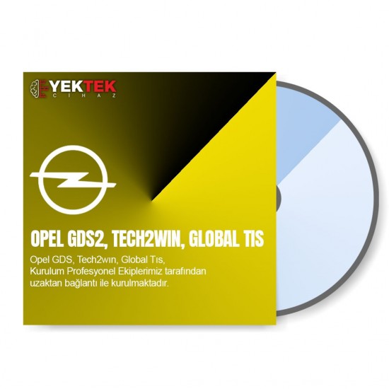 OPEL GDS2, TECH2WIN VE GLOBAL TIS KURULUM