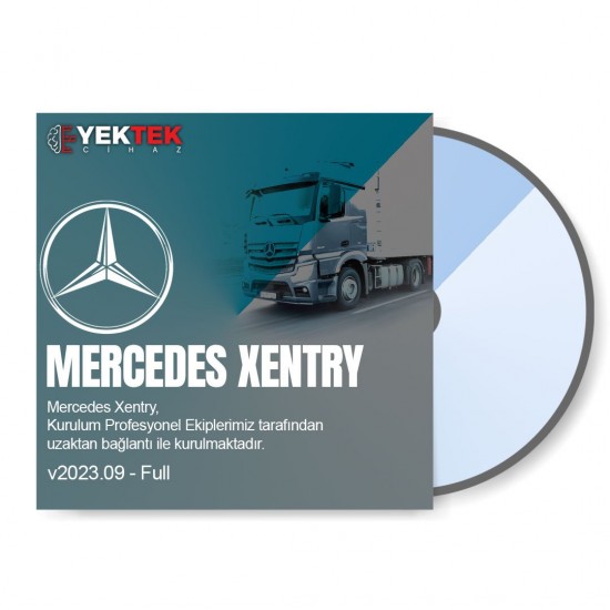 MERCEDES XENTRY V2023.09 OTOMOBİL VE AĞIR VASITA KURULUM