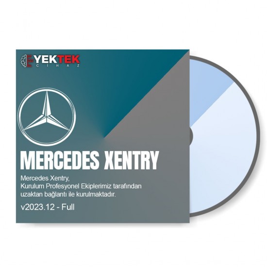 MERCEDES XENTRY V2023.12 OTOMOBİL KURULUM