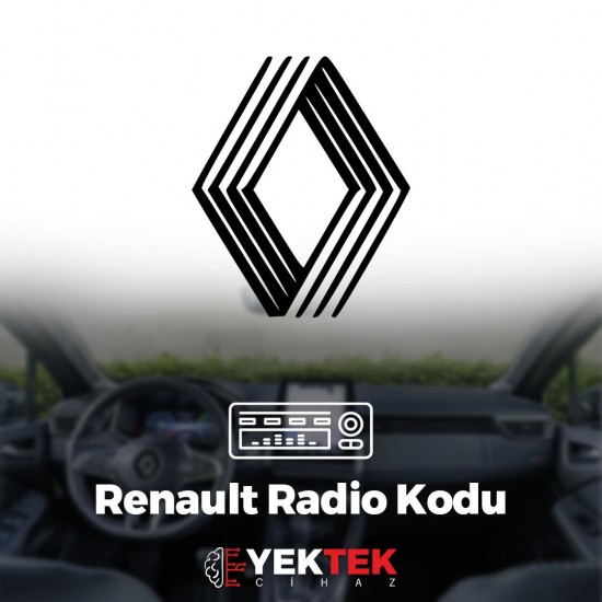 Renault Radyo Teyp Pin Kodu Servisi