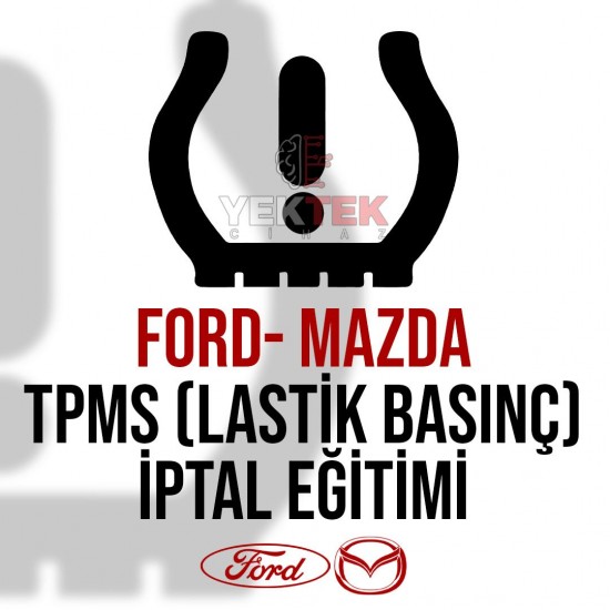 Ford - Mazda TPMS ( Lastik Basınç Sensörü ) İptal Eğitimi