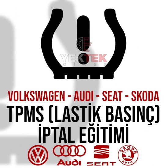 Volkswagen-Audi-Seat-Skoda TPMS ( Lastik Basınç Sensörü ) İptal Eğitimi