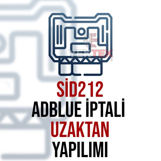 SİD212 Adblue İptali Uzaktan Yapılımı