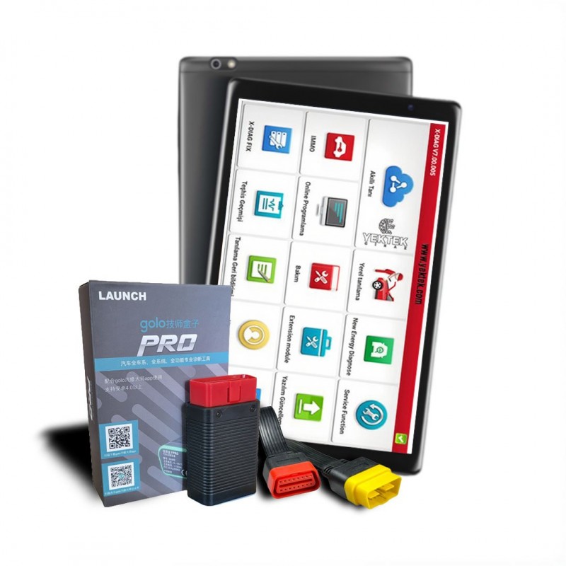 Türkçe Launch Golo Pro 4 Oto Arıza Tespit Cihazı Online 10.1 ınch MAXRON MXPRO Tablet Türkçe Launch Golo Pro 4 Oto Arıza Tespit Cihazı Online 10.1 ınch MAXRON MXPRO Tablet