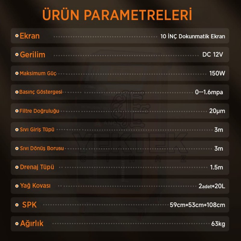 Ancel TC2000 Pro Otomatik Şanzıman Yağı Değiştirme Makinesi