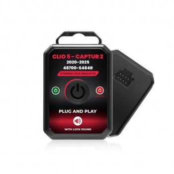 Renault Clio 5 ve Captur 2 (2020-2025) Direksiyon Kilidi Emülatörü
