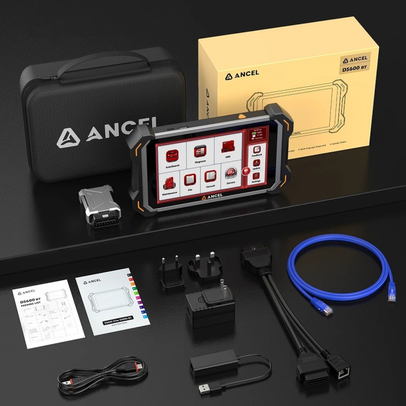 ANCEL DS600 BT Profesyonel Unıversal OBD2 Oto Arıza Tespit Cihazı