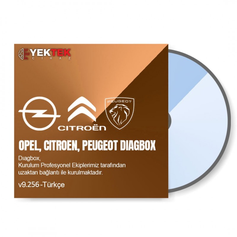 PEUGEOT CITROEN OPEL DIAGBOX V9.256 KURULUM