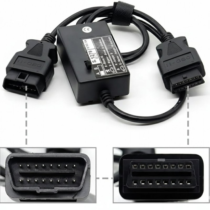 S1279 Adaptör Modülü - Lexia 3 & Diagbox Yeni Nesil Ticari Araç (Bipper, Boxer III) Bağlantı Aparatı