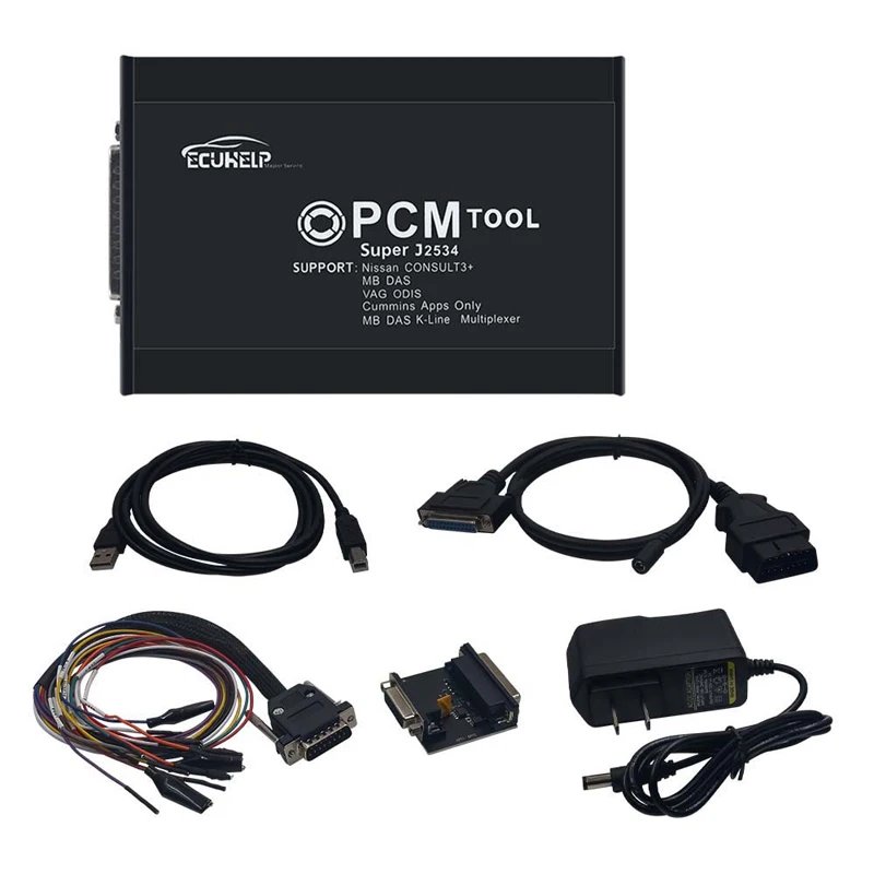 PCMTool Super J2534 Master ECU & TCU Programlama Cihazı (67 Modül Full Set)