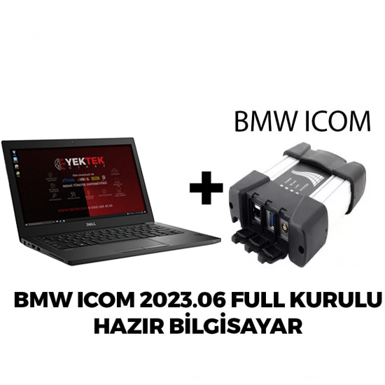 Bmw Icom 2023.06 Full Kurulu Hazır Bilgisayar + Dell Latitude 7280