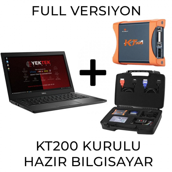 Kt200 Full Versiyon Kurulu Hazır Bilgisayar + Dell Latitude 7280