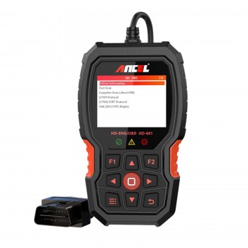 Türkçe Ağır Vasıta Tır , Kamyon , İş makinesi , Gemi , Yat arıza tespit cihazı  yek Ancel HD601