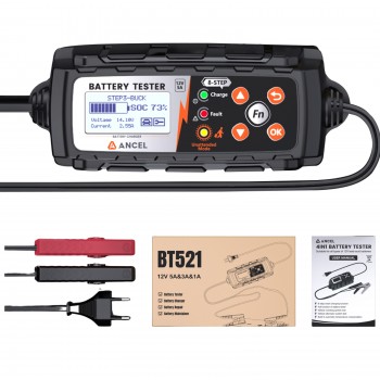 ANCEL BT521 12V Akü Şarj , Akü Test ve Akü Tamir Cihazı