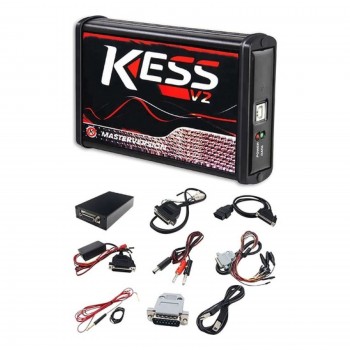 Kess V2 Euro Clone V2.80 Chip Tuning ve İptal Cihazı kırmızı board + Ücretsiz Uzaktan Kurulum